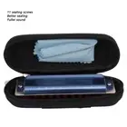 10 Hole Harmonica Metal C Key Diatonic Harmonica Mouth Organ Musical Instrum ESP