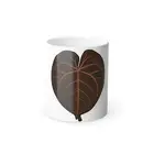 Color Morphing Mug - Heart Leaf Design, 11oz