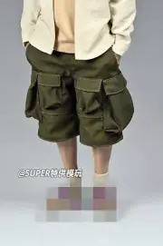 1:6 Army Green Bags Pocket Pants Trousers For 12" Male TBL PH HT Figure Body Toy