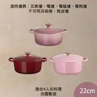 在飛比找蝦皮商城優惠-AHG162 Le Creuset 圓型鑄鐵鍋 典藏圓鍋 湯