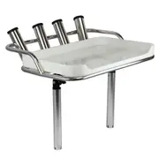 Premium BAIT BOARD Fishing Boat Cutting Fish Fillet Stainless Steel Rod Holders