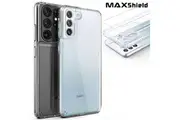 MAXSHIELD For Galaxy S21 Plus Case Heavy Duty Shockproof Clear Slim Cover