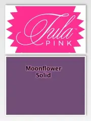 Tula Pink - Designer Essential Solids fabric in Moonflower