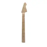 1X AAA Flame maple Guitar Neck 21Fret 25.5 inch Gloss Paint pearl dot inlay St