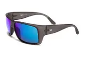 Otis Coastin 139-2003 Matte Crystal Smoke / Blue Mirror Lenses