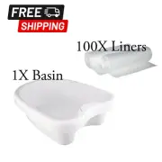 Ionic Foot Bath TUb Detox Ion Detoxification Machine Acessories with 100 Liners