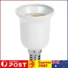 5Pcs Light Adapter Screw Bulb Socket Lamp Holder Converter for E14 to E27 AU