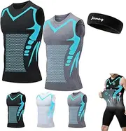 [DASHENRAN] Vitaboost Compression Shirt, Maynox Compression Shirt, 2024 New Version Ionic Shaping Sleeveless Vest