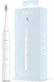 Ordo Sonic Lite | Sonic Toothbrush with 35,000 Pulses/Min | Electric Toothbrush for Adults | Dual Modes | 5+ Weeks Battery | Smart Timer | Waterproof | USB-C Snow
