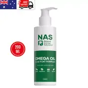 Natural Animal Solutions Omega 3,6 & 9 Oil For Dogs Cats Horses & More 200 mls