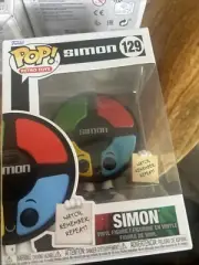 Funko Pop Hasbro Simon #129 Retro Toys With Protector