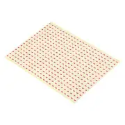 6mm Small Arrow Sticker Label Round Adhesive Color Coding Sign Decal Red 4 Sheet