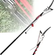 Telescopic Pruning Saw,Pole Saw Tree Pruner Extendable Telescopic Landscaping Pole Saw 18ft/24ft-18FT
