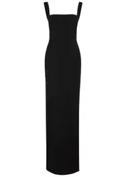 Solace London Joni Crepe Maxi Dress - Black - 8 (UK8 / S) 8 (UK8 / S)