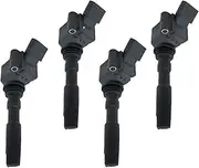 4Pcs Ignition Coil 04E905110B 04E905110 Compatible For GOLF And JETTA Compatible For POLO And TIGUAN Compatible For SKODA And OCTAVIA