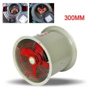 220V/380V 12" Explosion-proof Axial Fan Pipe Spray Booth Paint Fumes Exhaust Fan