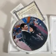 Gone With The Wind Plate "The Waltz" With Certificate