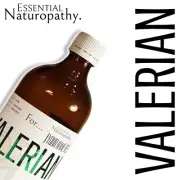 ORGANIC VALERIAN ROOT TINCTURE Liquid Extract (Valeriana officinalis) PREMIUM