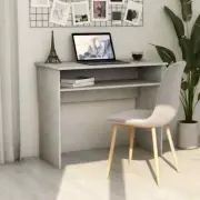 NNEVL Desk Concrete Grey 90x50x74 cm Chipboard