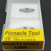 6pcs VCGT110302 CBN Quenching/superhard Boron Nitride insert for steel,cast iron