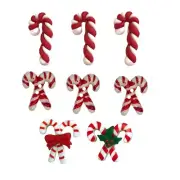 Candy Cane Lane 4767 - Buttons Galore - Christmas Buttons Craft Sew Scrap