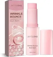 Wrinkle Bounce Multi Balm Anti-Wrinkle Stick with Collagen and Plant Oils Lightweight Moisturizer for Face Neck Eye Area for All Skin Types (2)
