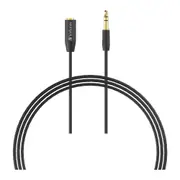 Verbatim 3.5mm 3 Meters - Premium Aux Audio Extension Cable 3m - Black 66574