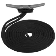 Seadog 302116025BK-1 Sea-dog Double Braided Nylon Dock Line - 5/8" X 25' -