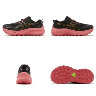 Asics 越野跑鞋 GEL-Trabuco 11 GTX 防水 亞瑟士 戶外機能 女鞋 黑粉 全黑 黑藍桃紅【ACS】