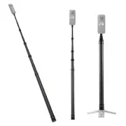 Carbon Fiber Invisible Selfie Stick Extended Monopod Pole for Insta360 X2 L1M5