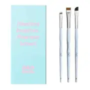 OKO, Brush Set "Flawless Brushes Flawless Brows", number #3, #4 and #6