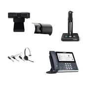 Yealink MP56 MS Teams IP Corded/Cordless Phone Bundle with WH63 Mono Headset