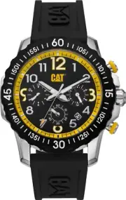 CAT Mens WATCH 'Downforce' 44mm case, Stainless Steel (AP.149.21.117)