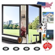 Sun Blocking One Way Privacy Film with Tools - Easy Installation, 23.6x78.7in