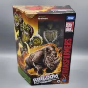 Transformers War For Cybertron Kingdom Rhinox Voyager Class Brand NEW / Sealed