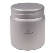 Titanium Tea Cans Condiment box Case Container Tea box watch Cylinder Box