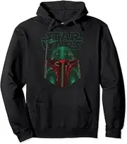 [STAR WARS] Boba Fett Line Art Pullover Hoodie