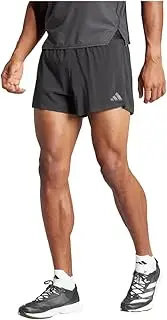 [adidas] Mens Adizero Split Shorts Running Casual Bottoms Lightweight - Black
