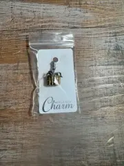 Silpada Sterling Silver and Brass Charm Surprise Gift Box C2605 Retired
