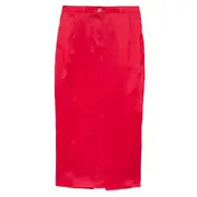 [Khaite] Khaite Lucian Maxi Skirt 6 US RED