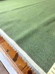 1.2 yd Maharam Beck Katydid Green & Yellow Woven Wool Upholstery Fabric DZ