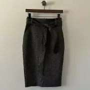 NWT NEW YORK & COMPANY LEOPARD PRINT PENCIL SKIRT W/SUPERFLEX SIZE SMALL