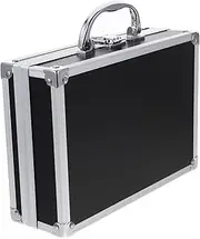 Yardwe Case Portable Multifunctional Briefcase with Reinforced Handle Durable Hard Shell Storage Box for Tools and Accessories for Home Office and Travel