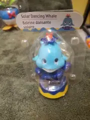 1- SOLAR DANCING WHALE POWERED DANCER BOBBLE HEAD TOY SUN CATCHER Office Car