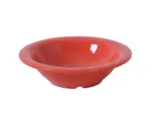 Yanco China MS-5712RD Milestone Red Melamine 12 oz. 7.5" dia. Soup Bowl - 4 Doz