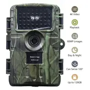 Hunting Camera Wifi 4K 60MP Motion Detection IR Sensor Track Camera