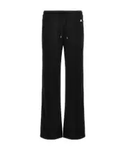 Courrèges Drawstring Straight Leg Pants Pants S,M Black