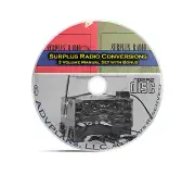 Surplus Radio Conversion Manuals, Old Time Radio OTR Repair Service Retro CD C04