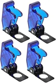 DONFAMDS 4pcs Toggle Switch Cover for Cars and Trucks Durable Protective Guard for Automotive Replacement Switches Stylish and Compatible with Various Vehicles