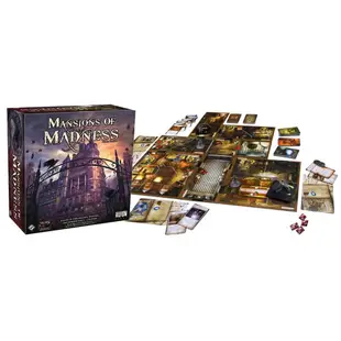 瘋狂詭宅 第二版 Mansion of Madness 繁體中文版 高雄龐奇桌遊